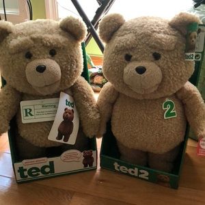 Brand new Ted 1 and Ted 2 bears bundle